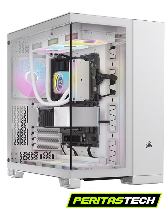 GABINETE CORSAIR 6500X WHITE DUAL CHAMBER