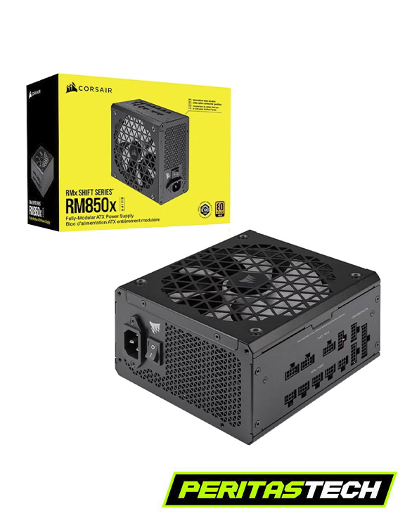 FUENTE CORSAIR 850W 80PLUS GOLD RM850X SHIFT PCIE 5.1 ATX 3.1 FULL MODULAR