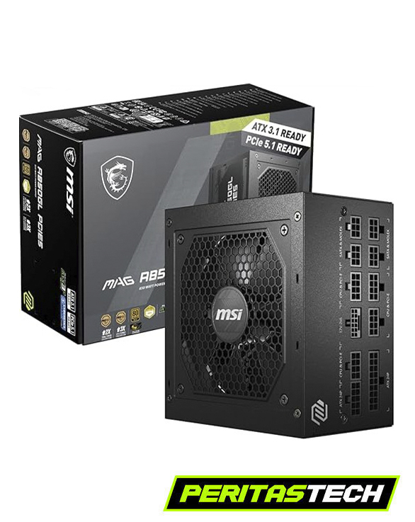 FUENTE MSI MAG 850W A850GL GOLD FULL MOD ATX 3.1 PCI E 5.1