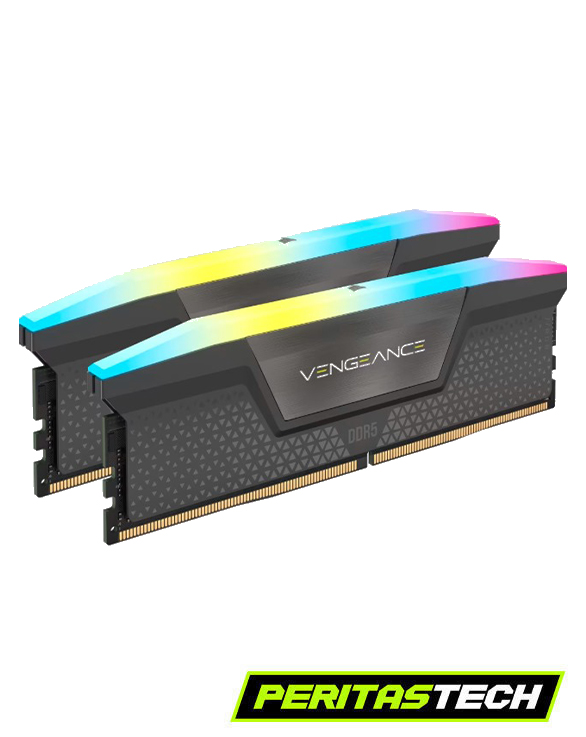 MEMORIA RAM 64GB 2X32 6000 MHZ CORSAIR VENGEANCE RGB EXPO + XMP