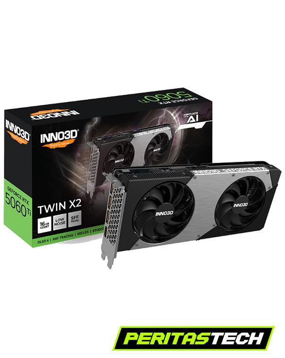PLACA DE VIDEO RTX 5060 TI 16GB GDDR7 TWIN X2 INNO 3D