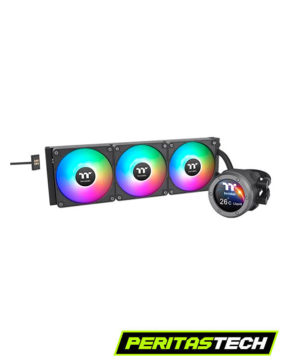 WATERCOOLING THERMALTAKE TH360 V2 ULTRA EX BLACK CON PANTALLA