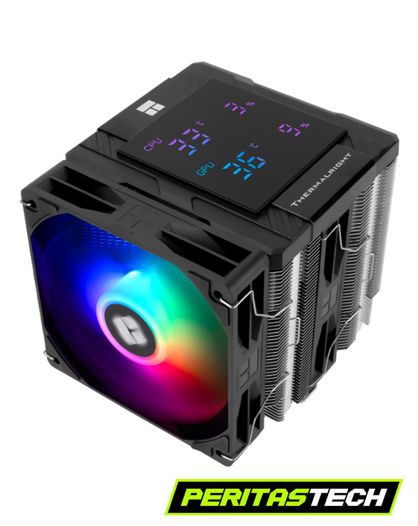 CPU COOLER THERMALRIGHT PEERLESS ASSASSIN DIGITAL ARGB BLACK 280W TDP