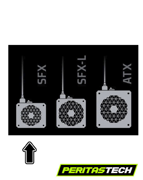 FUENTE 600W SFX ITX SOLARMAX KC-EAA-600 OEM + CABLE POWER - Imagen 3