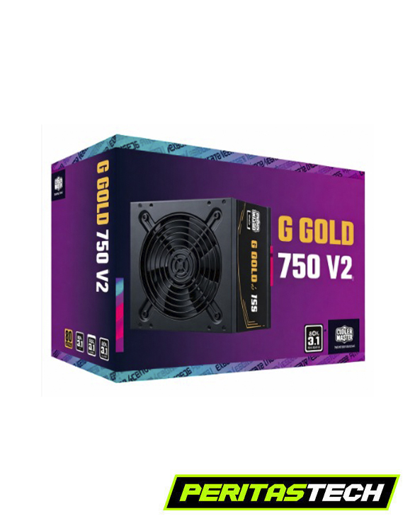FUENTE COOLER MASTER 750W 80 PLUS GOLD G V2