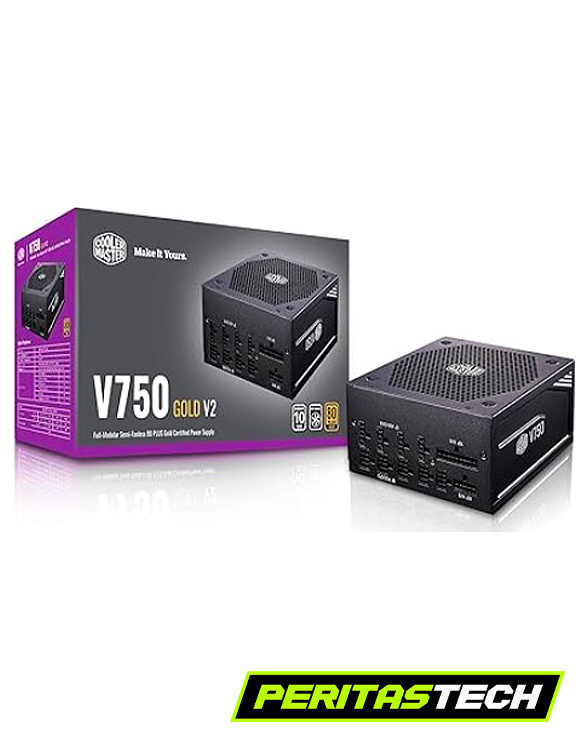 FUENTE COOLER MASTER 750W 80 PLUS GOLD G V2