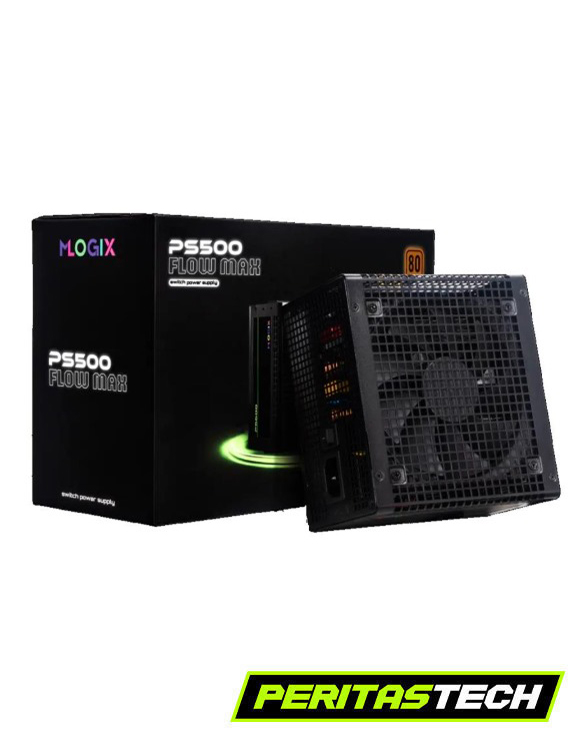 FUENTE M-LOGIX 500W MAX FLOW 80+ BRONCE