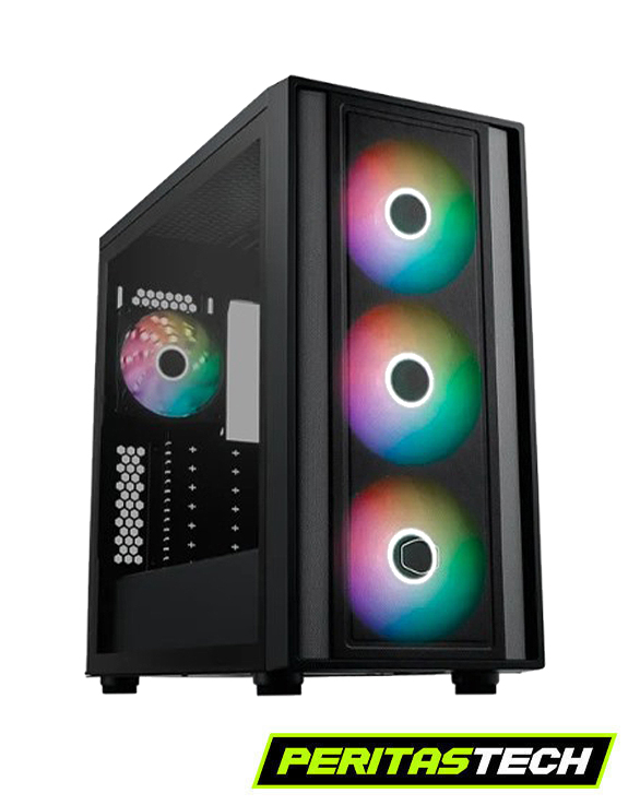 GABINETE COOLER MASTER MASTERBOX 600 MID-TOWER BLACK