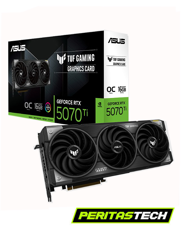 PLACA DE VIDEO  RTX 5070 TI 16GB GDDR7 ASUS TUF OC