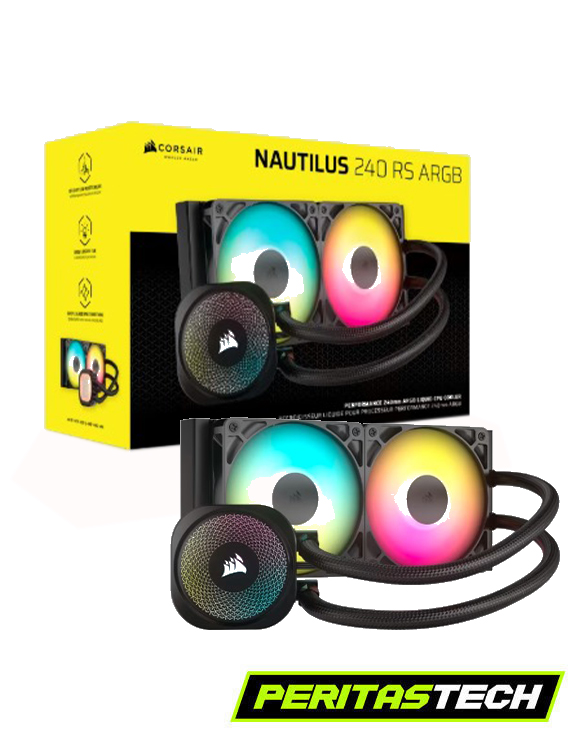 WATERCOOLING CORSAIR NAUTILUS 240 NEGRO ARGB