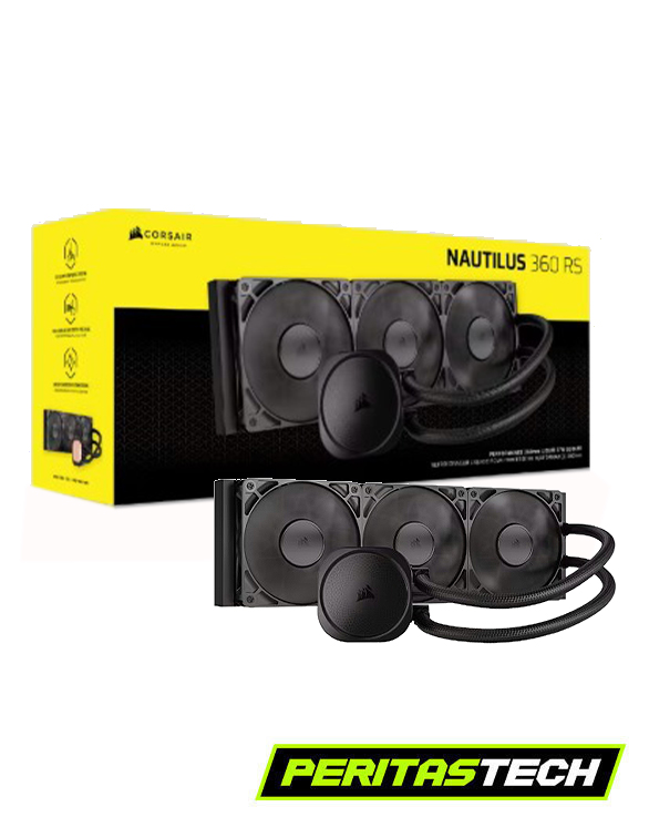 WATERCOOLING CORSAIR NAUTILUS 360MM NEGRO NO LED