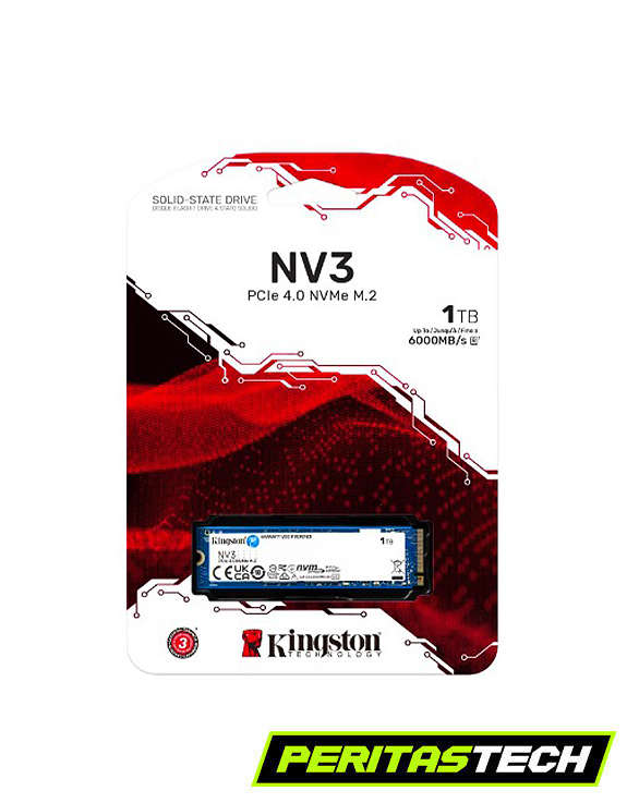 DISCO SSD 1TB KINGSTON NV3 M.2 GEN4 6000MB/S