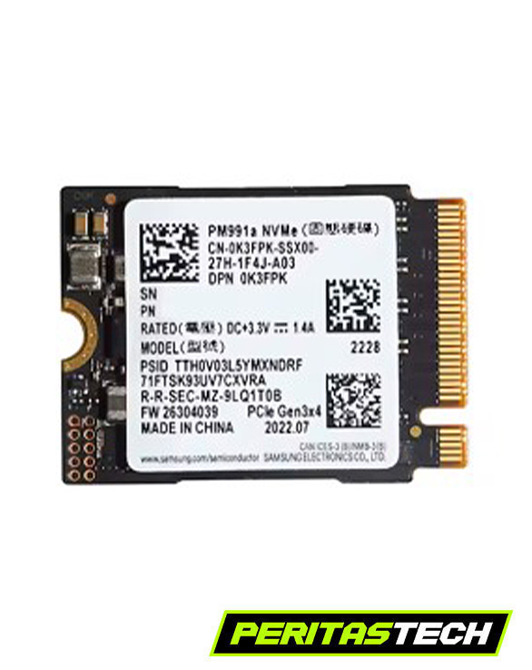 DISCO SSD SAMSUNG PM991A 512GB M.2 2242 OEM GEN X4