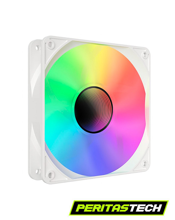 FAN COOLER RAIDMAX NV-IX120FWP INFINITE WHITE ARGB 120MM PWM