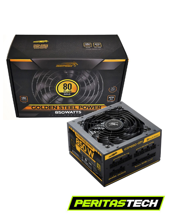 FUENTE SENTEY 850W GSP850-GM 80 PLUS GOLD ATX 3.1 PG5