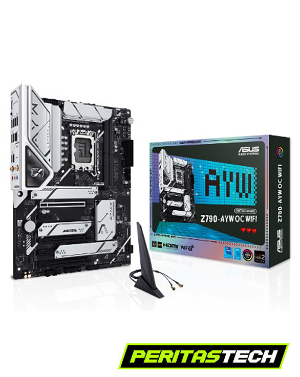MOTHERBOARD ASUS Z790-AYW OC WIFI BLACK & WHITE