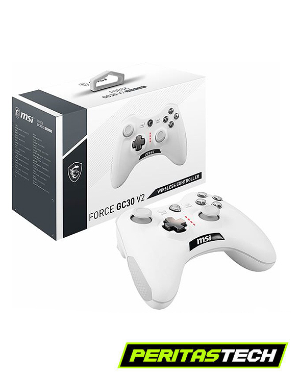 JOYSTICK GAMEPAD MSI FORCE GC30 V2 WHITE WIRELESS