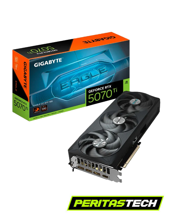 PLACA DE VIDEO RTX 5070 TI 16GB GDDR7 GIGABYTE EAGLE OC