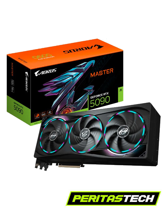 PLACA DE VIDEO RTX 5090 32GB GDDR7 GIGABYTE AORUS MASTER