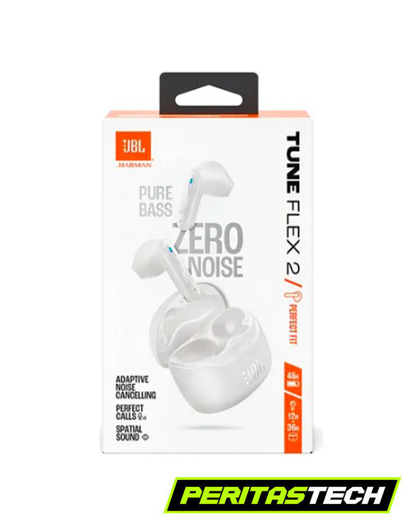 AURICULAR INALAMBRICO JBL TUNE FLEX WHITE C/MIC BLUETOOTH- IN EAR - ANC - Imagen 2