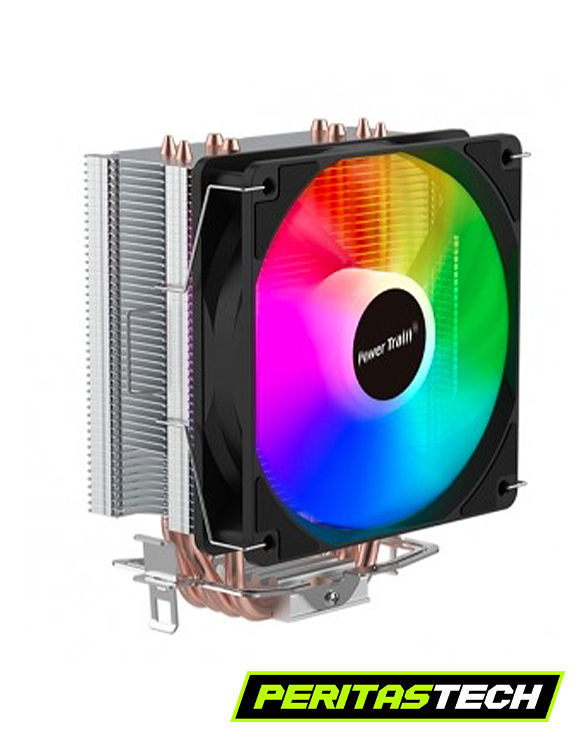 CPU COOLER POWER TRAIN DL-400T PRO F RGB 165W TDP