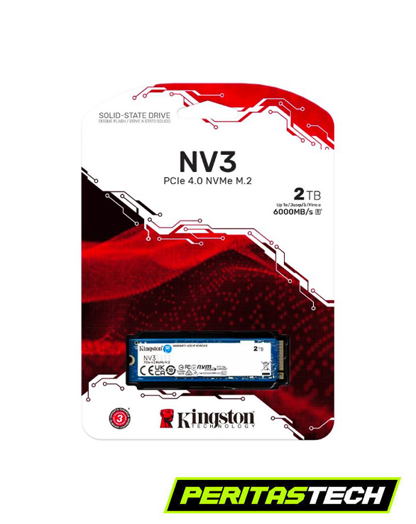 DISCO SSD 2TB M.2 KINGSTON NV3 M.2 GEN4 NVME 6000MB/S