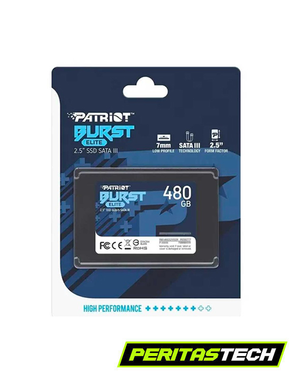 DISCO SSD 480GB PATRIOT BURST ELITE SATA 6GBS
