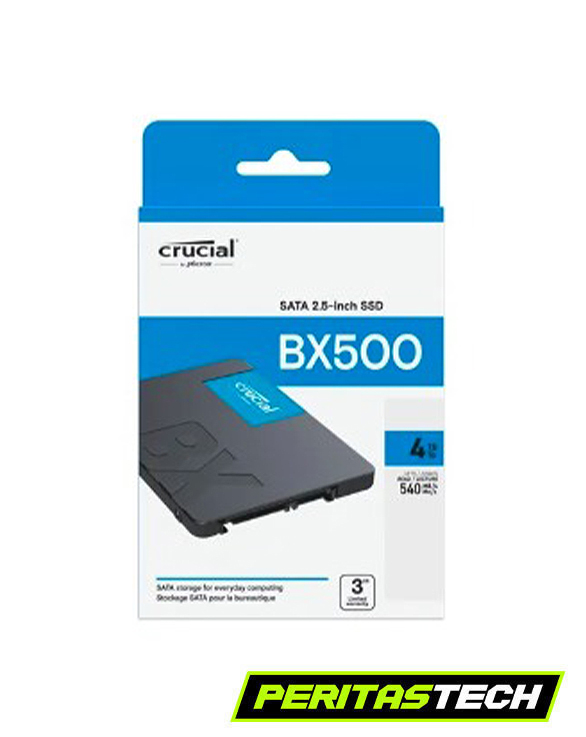 DISCO SSD 4TB CRUCIAL BX500 SATA 3 6GBS