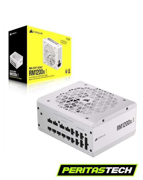 FUENTE CORSAIR RM1200X WHITE SHIFT 1200W 80+ GOLD FULL MOD