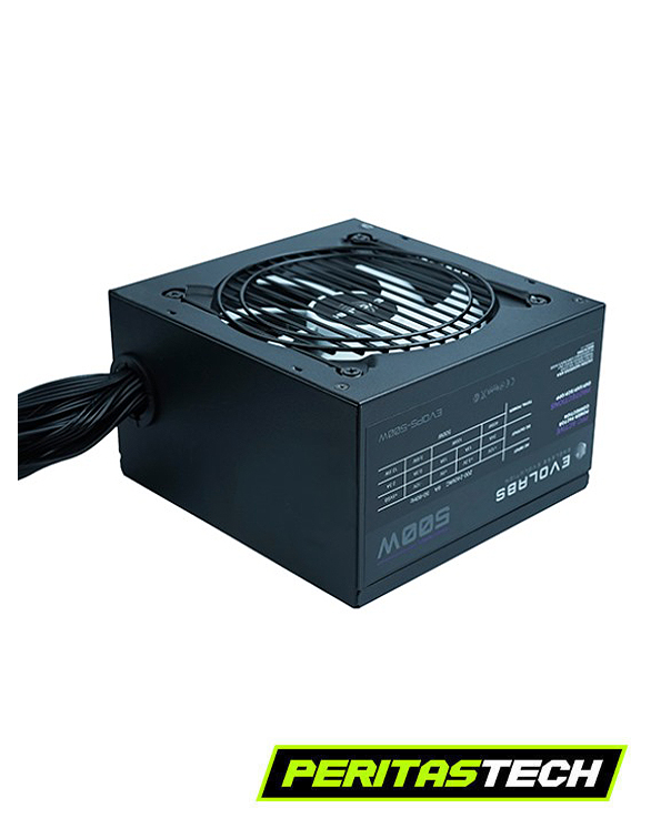 FUENTE EVOLABS 500W POWER SERIES PFC ACTIVO