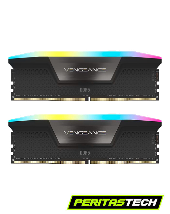 MEMORIA RAM 96GB 2X48 5200 MHZ CORSAIR VENGEANCE RGB DDR5
