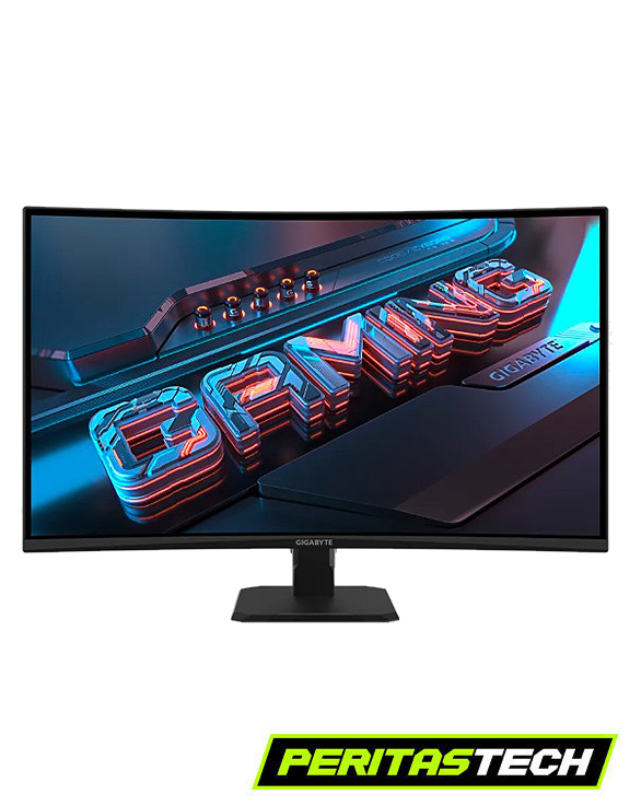 MONITOR GIGABYTE EDGE 32" GS32QCA 180HZ 2K 1MS CURVO