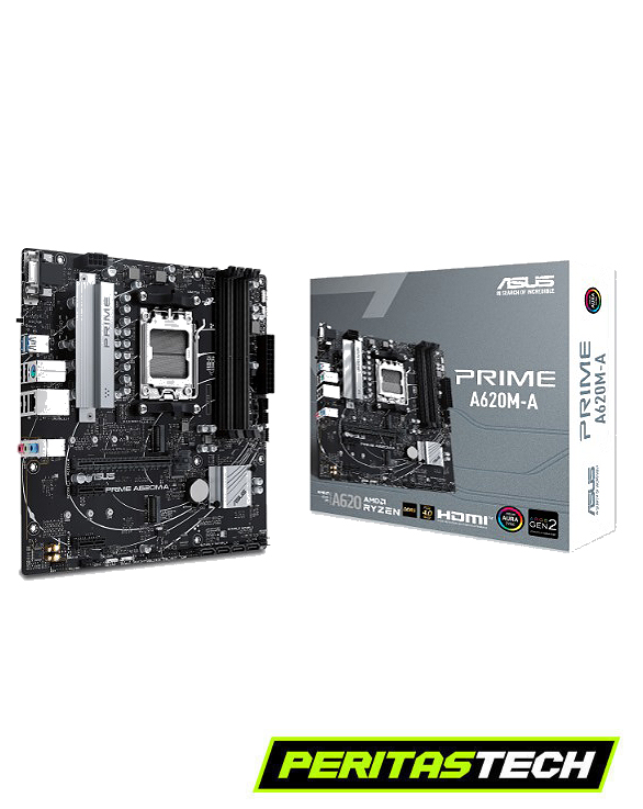 MOTHERBOARD A620M-A PRIME ASUS AM5 4 SLOTS RAM