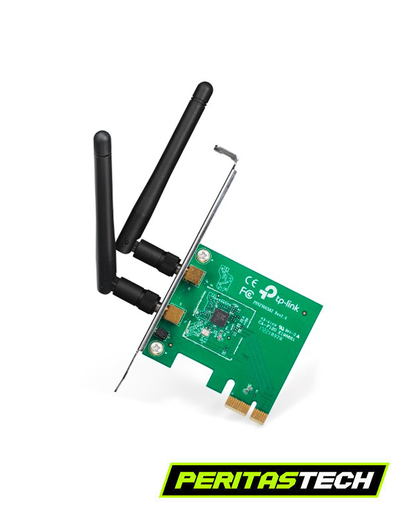 PLACA DE RED WIFI TP LINK 881ND PCI E 1X DOBLE ANTENA