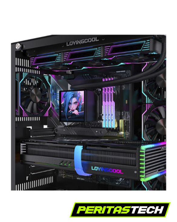 WATERCOOLING LOVINCOOL DP-360-01 CON PANTALLA LCD BLACK - Imagen 5