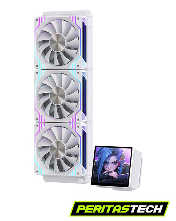 WATERCOOLING LOVINCOOL DP-360-01 CON PANTALLA LCD WHITE
