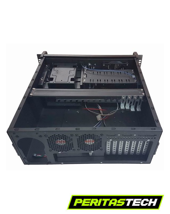 GABINETE SFX RACKEABLE A4U450 SERVER ATX 4U - Imagen 3