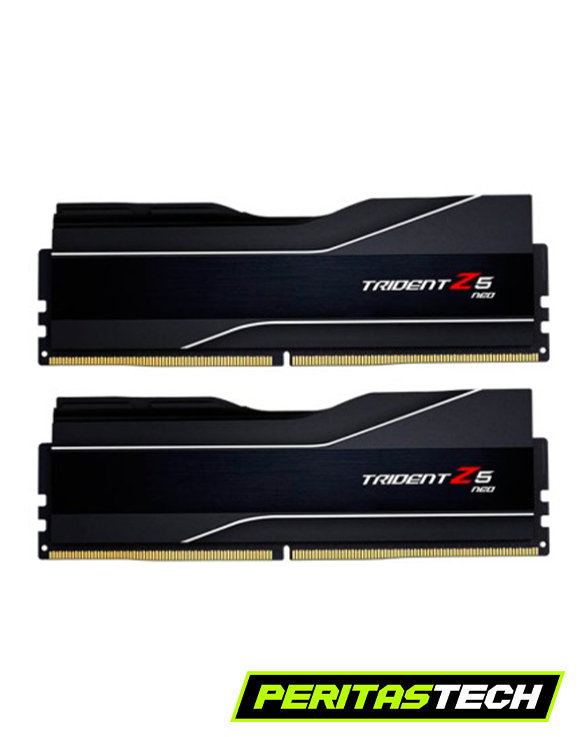 MEMORIA RAM 64GB 2X32 6000 MHZ GSKILL TRIDENT Z5 NEO BLACK CL30 EXPO + XMP