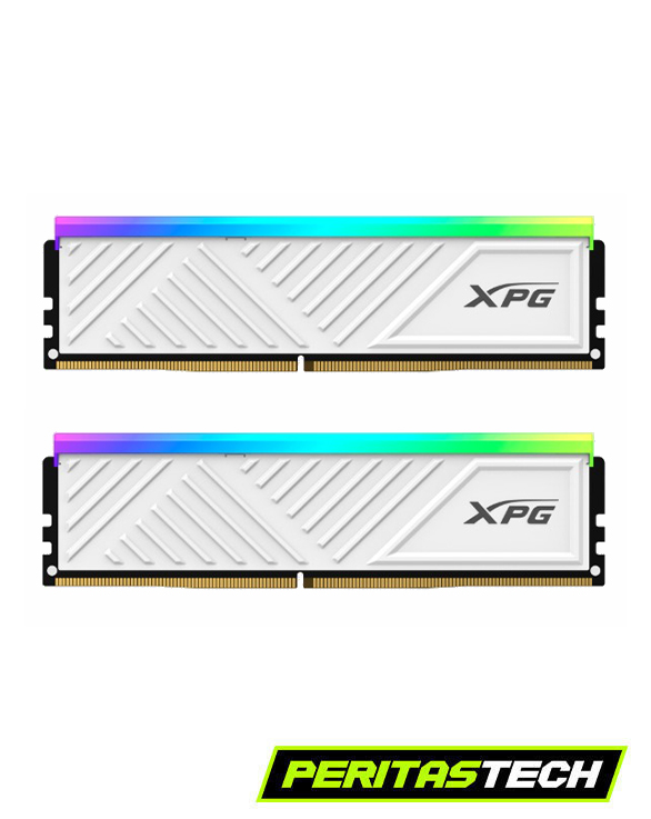 MEMORIA RAM 32GB 2X16 3600 MHZ ADATA D35 WHITE RGB