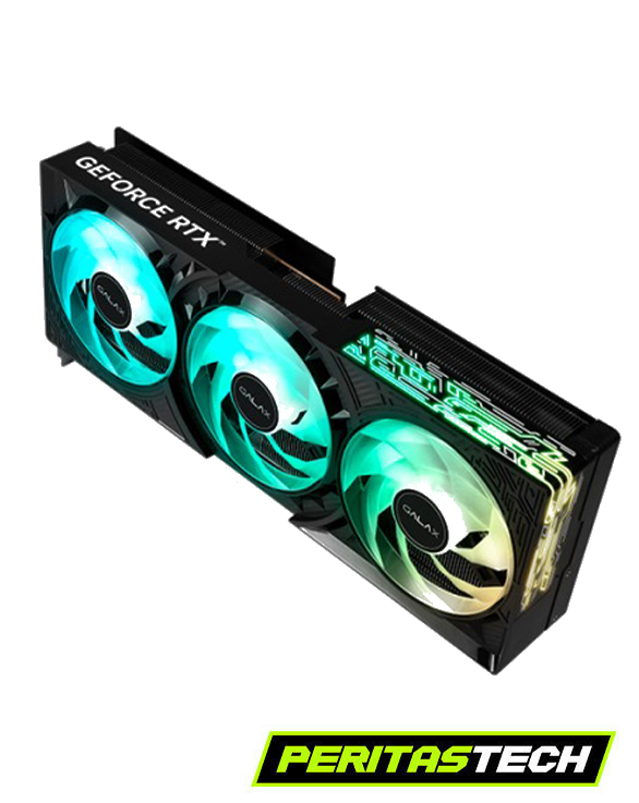 PLACA DE VIDEO RTX 5080 16GB GALAX 1 CLICK OC 3 FANES 90MM ARGB - Imagen 2