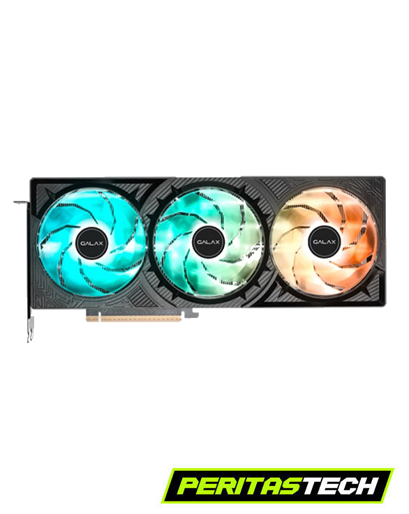 PLACA DE VIDEO RTX 5080 16GB GALAX 1 CLICK OC 3 FANES 90MM ARGB - Imagen 3