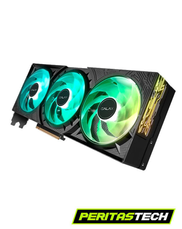 PLACA DE VIDEO RTX 5080 16GB GALAX 1 CLICK OC 3 FANES 90MM ARGB - Imagen 4