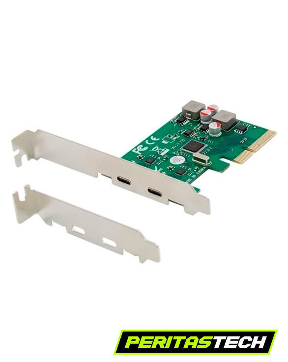PLACA PCI E 4X A 2 USB 3.1 TIPO C
