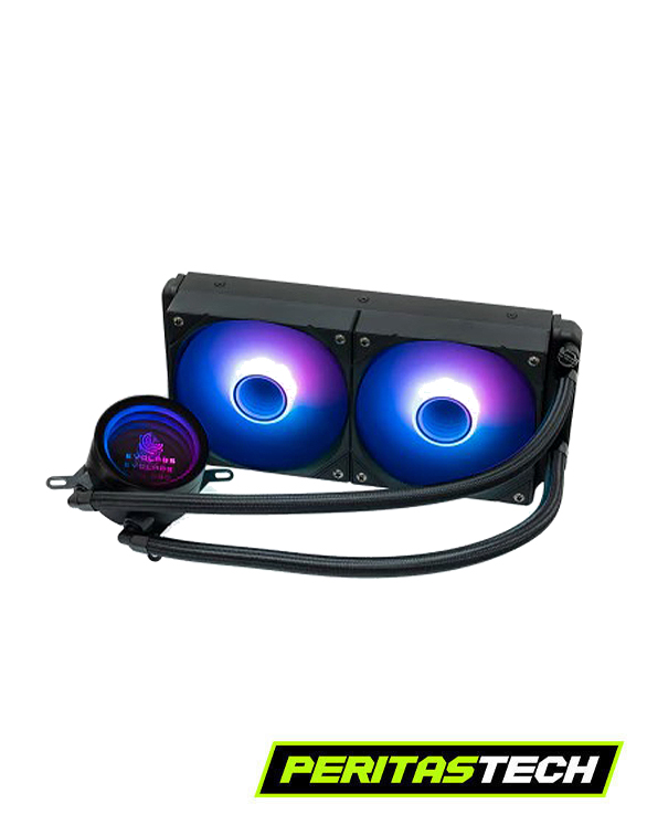 WATERCOOLING EVOLABS CRYOGENE PRO 240MM INFINIT EFECT BLACK ARGB