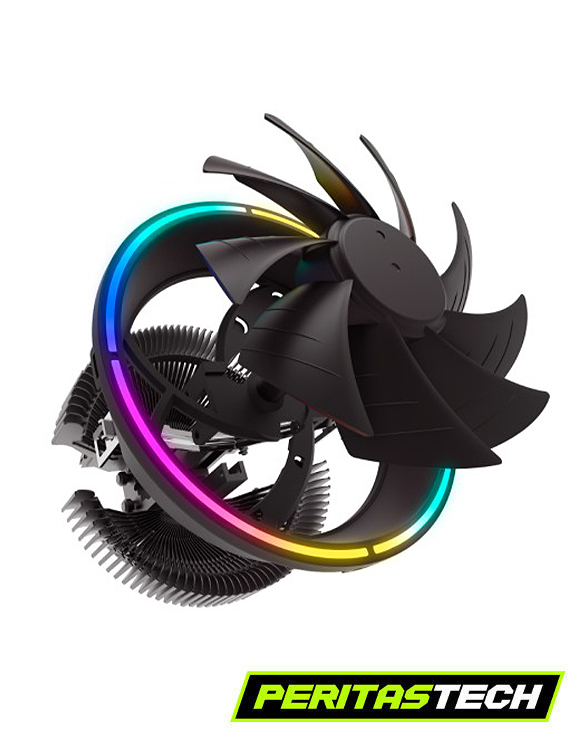 CPU COOLER GAMEMAX GAMMA 200 FIXED ARGB AMD / INTEL - Imagen 5