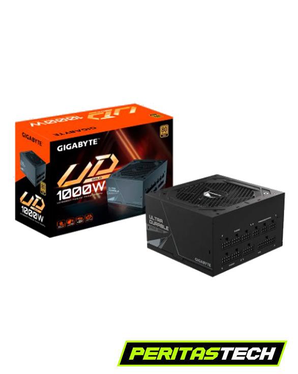 FUENTE GIGABYTE 1000W UD1000GM 80 PLUS GOLD FULL MODULAR