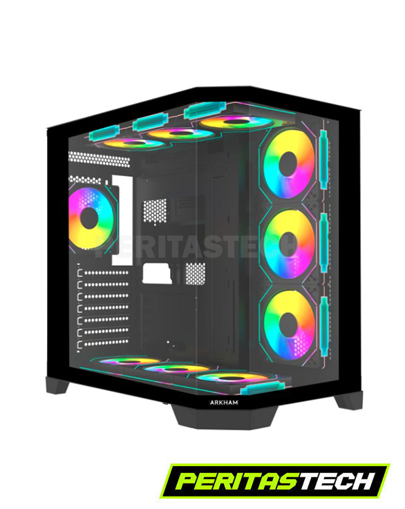 GABINETE GAMER ARKHAM PROCYON PRO 10 FANES INFINITI ARGB