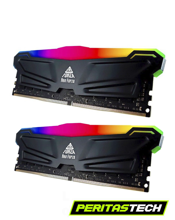 MEMORIA RAM 16GB 2X8 3200 MHZ NEO FORZA RGB CL16