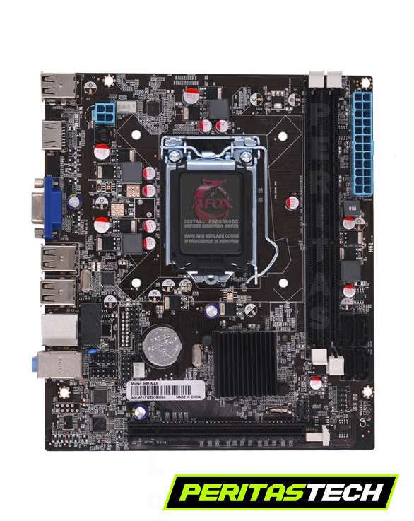 MOTHERBOARD IH61-MA5-V6 1155 AFOX 2DA 3RA GEN INTEL