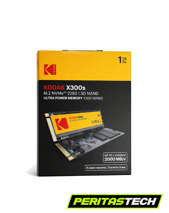 DISCO SSD 1TB M.2 KODAK X300S NVME 2280 3D NAND